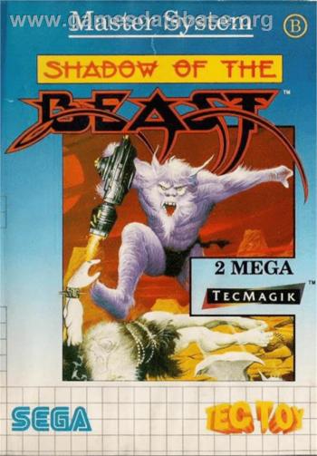 Cover Shadow of the Beast for Master System II